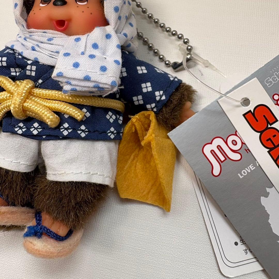 新品 日本浪漫紀行 島根 安来節 モンチッチ キーホルダー 2349