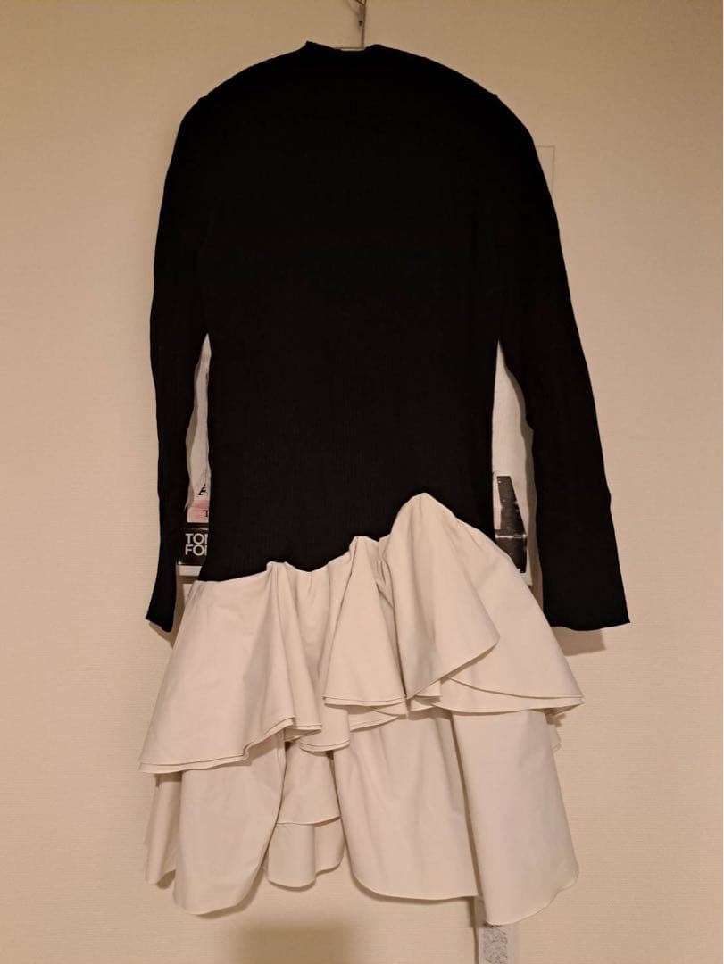 値下げ 新品未使用試着のみ Arpege story 裾切り替えフレアワンピース