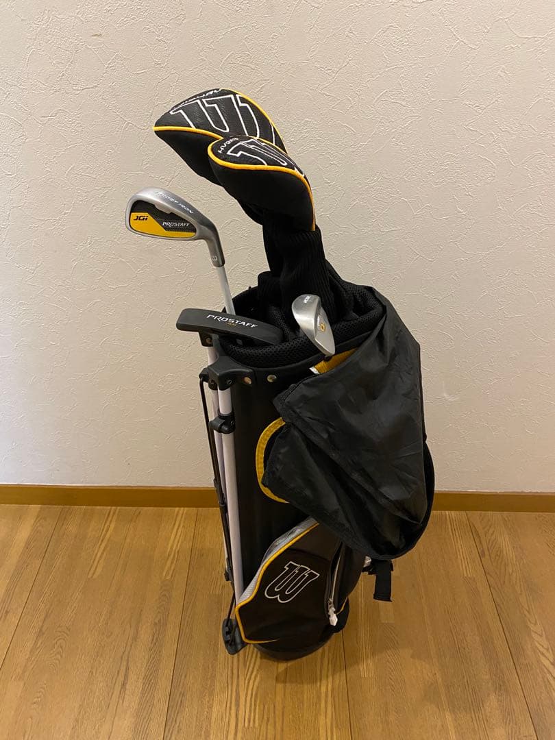 wilson PRGR ジュニア用ゴルフクラブセット