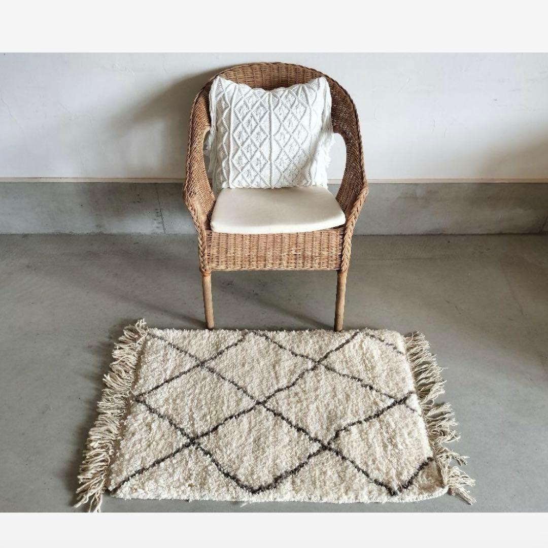 Riad  新品/グレージュダイヤ柄ベニワレン