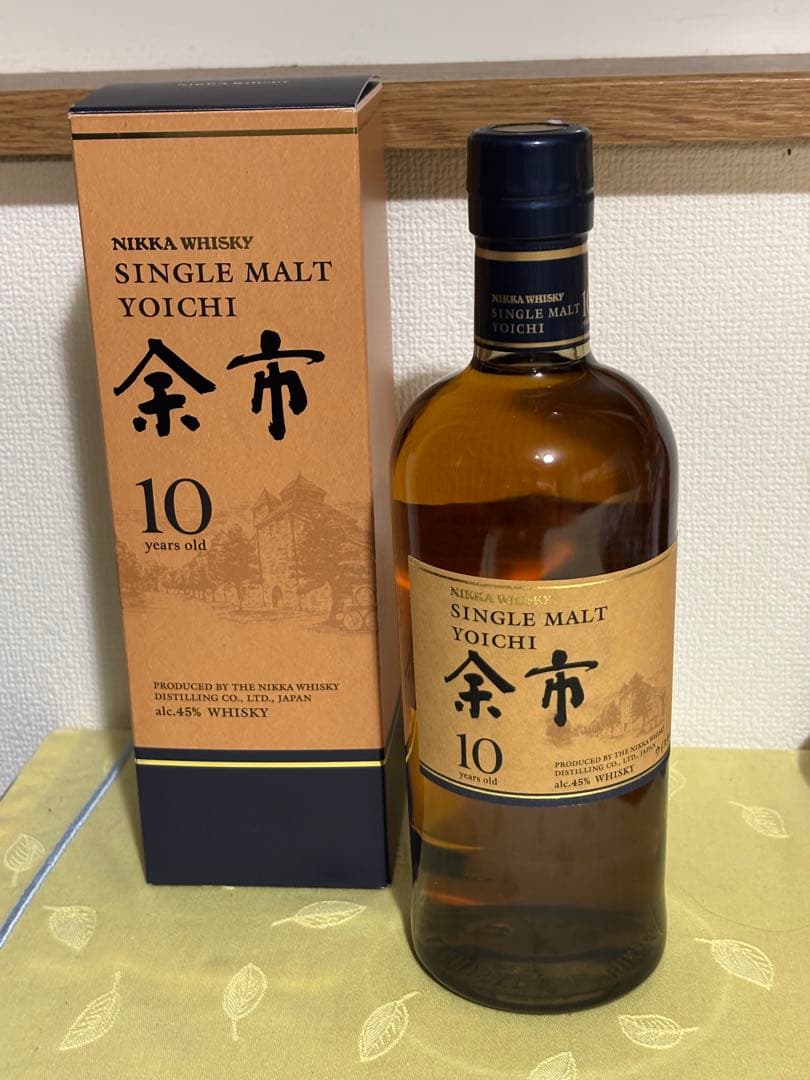 ニッカ シングルモルトウイスキー 余市10年 700ml