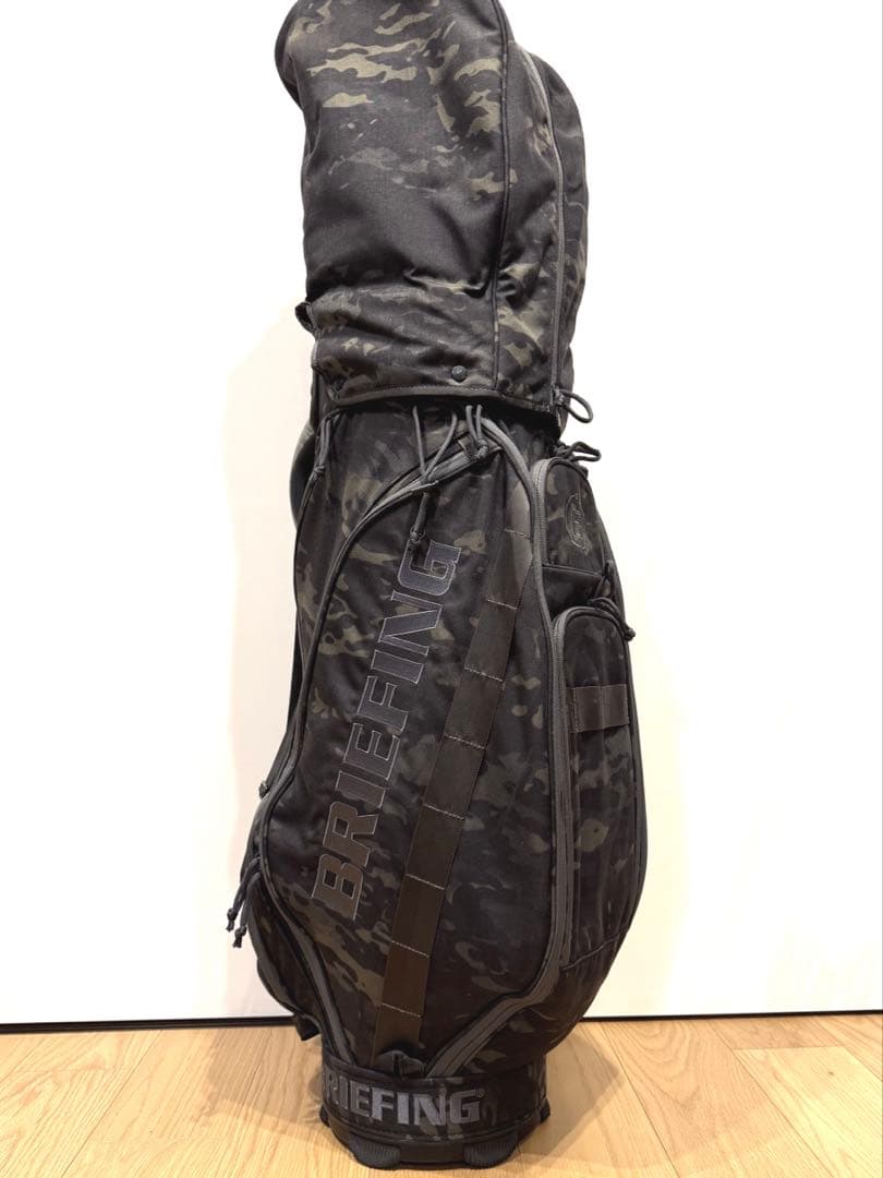 専用　人気色BRIEFING CR-5ブラックカモフラージュ キャディバッグ
