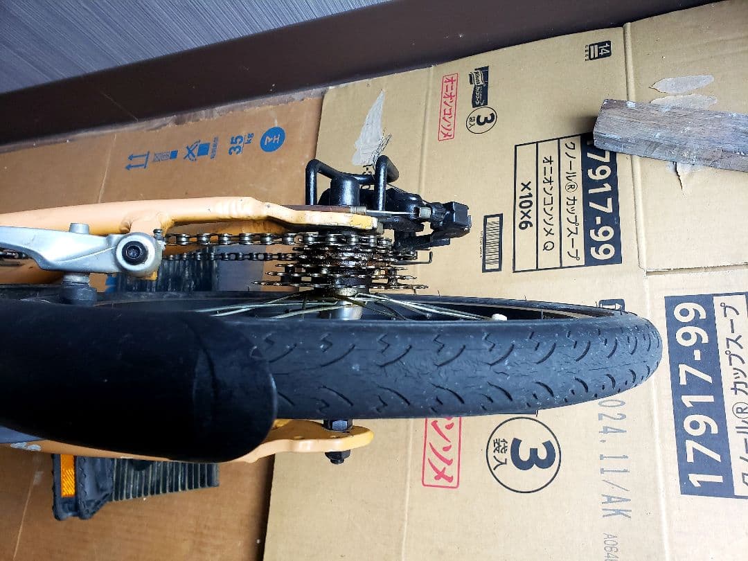 ●値下げしました●RENAULT、ルノー、アルミフレーム折畳み自転車、引取り限定