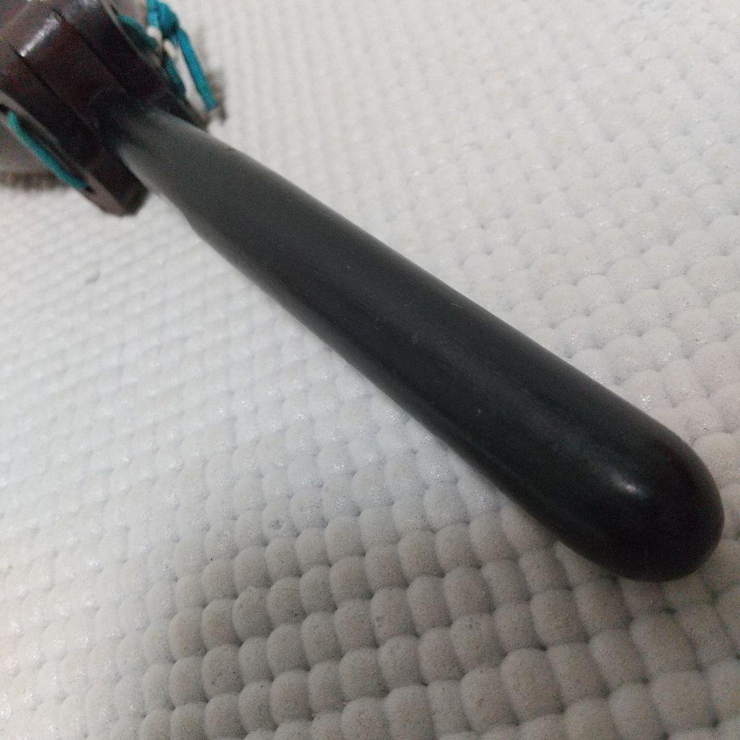 激レア♪NIKKAN製〈柄付きカスタネット〉キレの良い音♪木製 昭和レトロ