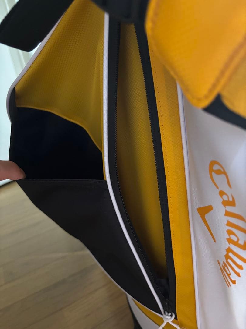 パ*ダ様 【美品】Callaway キャディバッグ イエロー ブラック