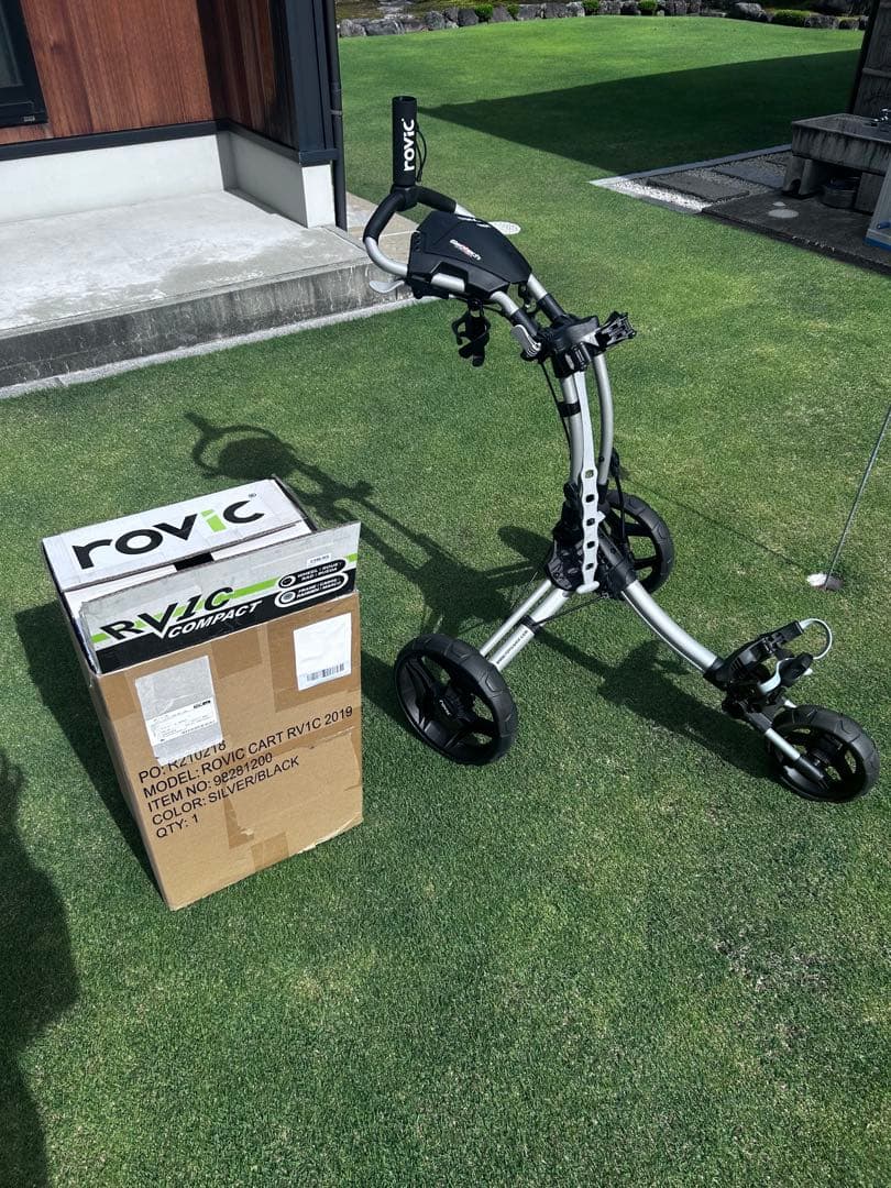 rovics RVIC 2019 ゴルフカート　プッシュカート　ジュニアゴルフ