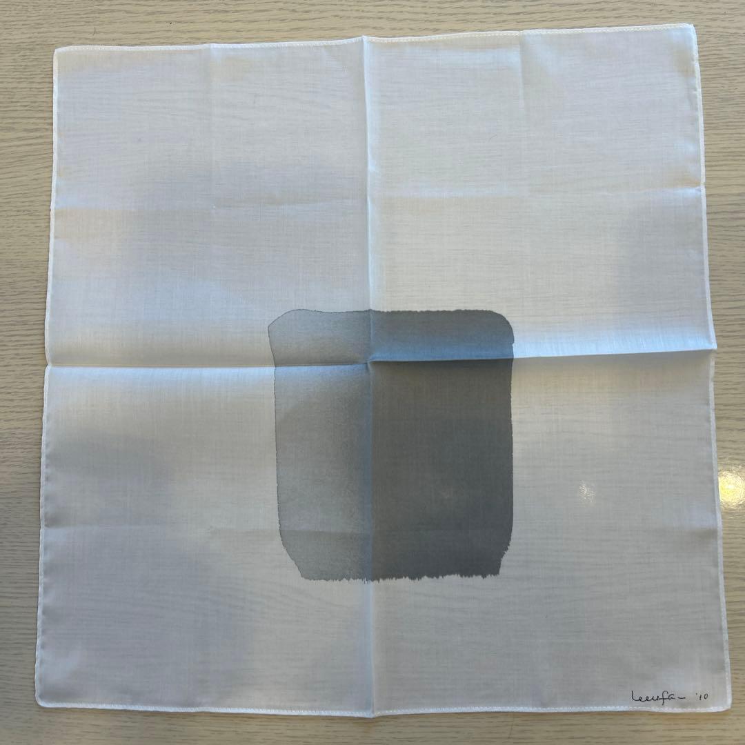 李禹煥　 リ・ウファン　 美術館　 ハンカチ　グレー8枚セット