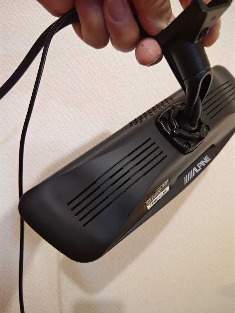 ALPINE DVR−DM1200A−IC　ミラー型ドライブレコーダー 2カメラ