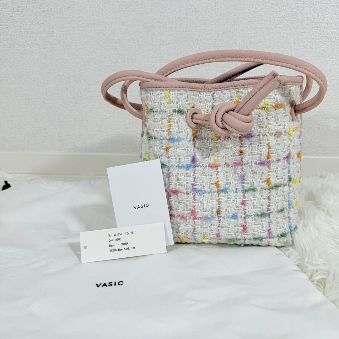 新品 VASIC BOND MINI MINI Tweed ショルダーバッグ