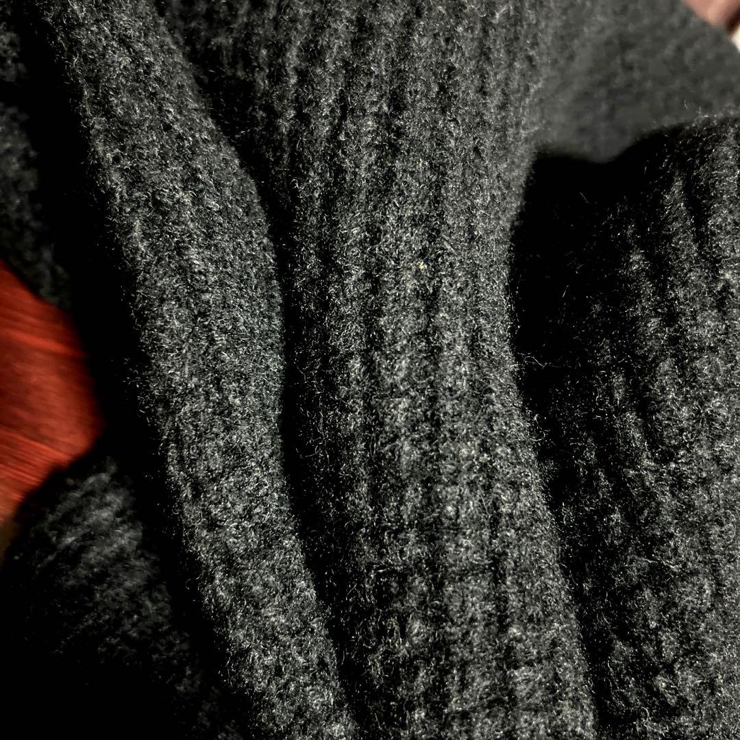 綺麗美品　超肉厚　wjk ハードワッフル　ハイネックニット　セーター　L