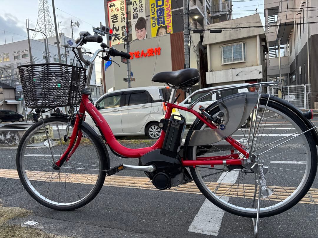 中古24インチYAMAHA電動アシスト自転車　8.7Ah 大阪　006番