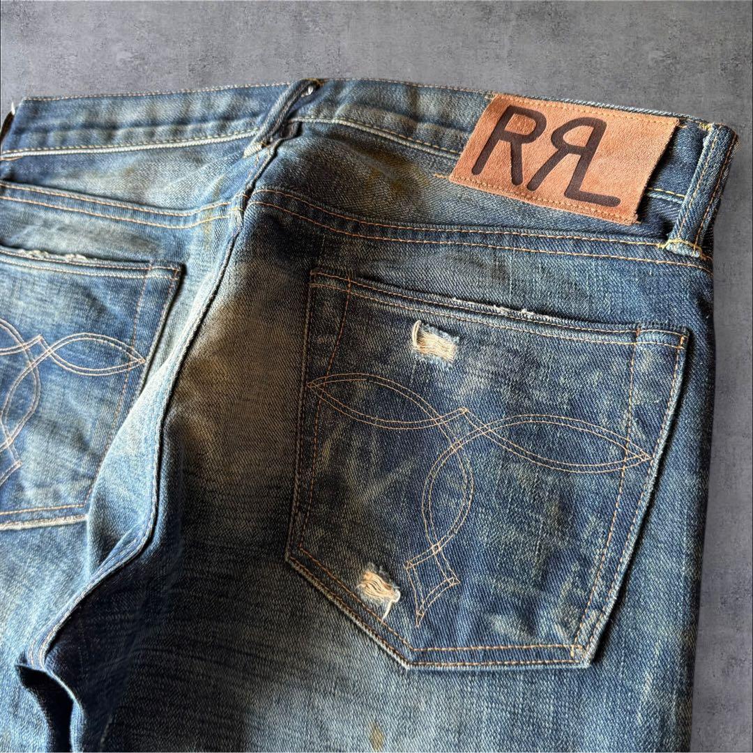 29 RRL ダブルアールエル スリムブーツカットデニムパンツ ジーンズ USA