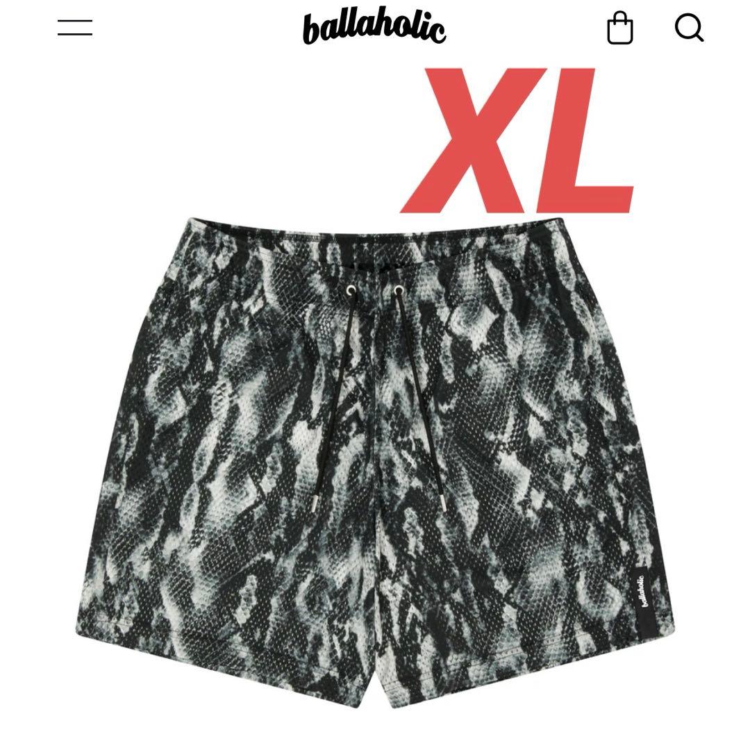 ウェア Snake Mesh Zip Shorts Black XL