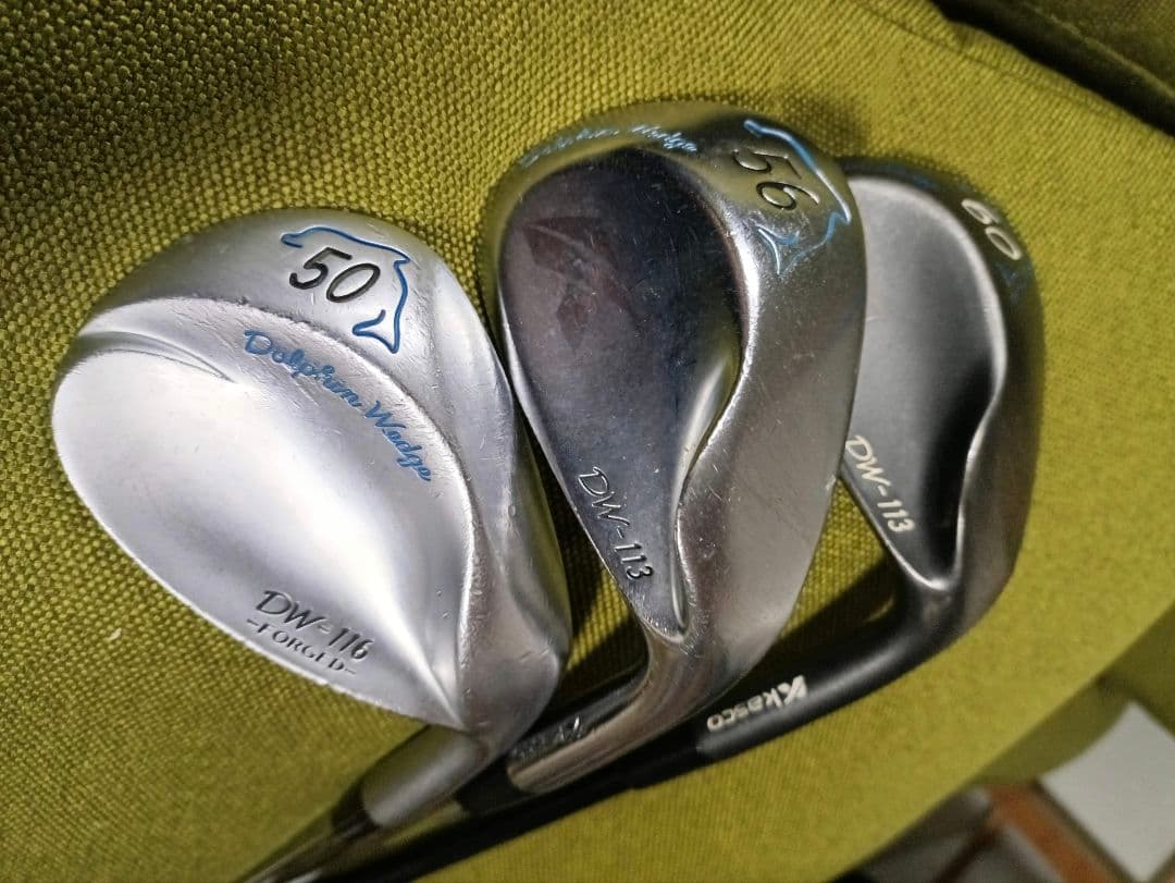 ドルフィンウェッジ ３本セット　DW-116 DW-113 キャスコ