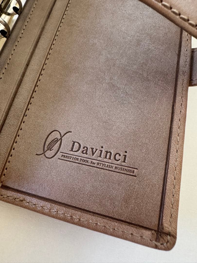 ダ・ヴィンチ グランデ ポケットサイズシステム手帳 アージェント