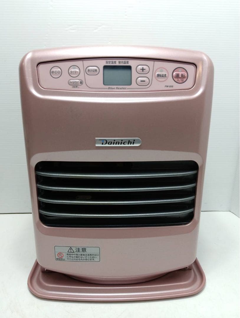 ダイニチ ブルーヒーター 石油ファンヒーター FW-25S 2019年製　ピンク