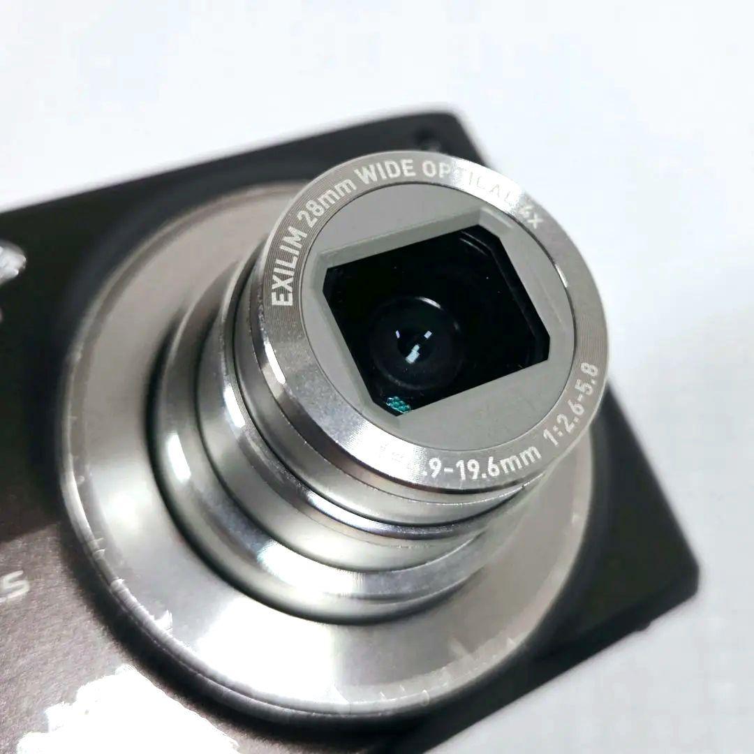 【美品】 CASIO EXILIM EX-Z400 ブラウン 1210万画素