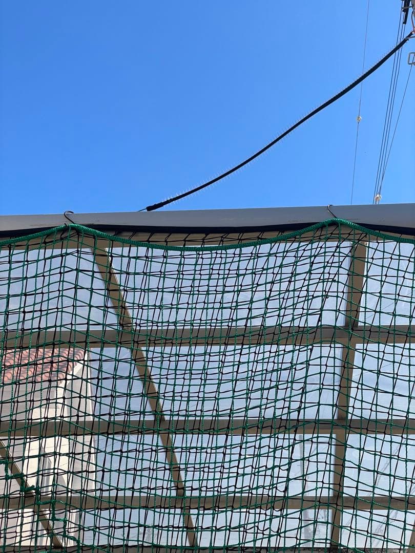 値下げ★バッティングネット 練習用具 【自宅のカーポートをご利用して設置出来る】