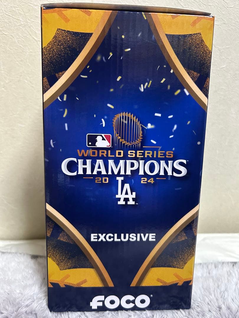 ワールドシリーズ優勝記念 CHAMP FOCOドジャース 大谷翔平ボブルヘッド