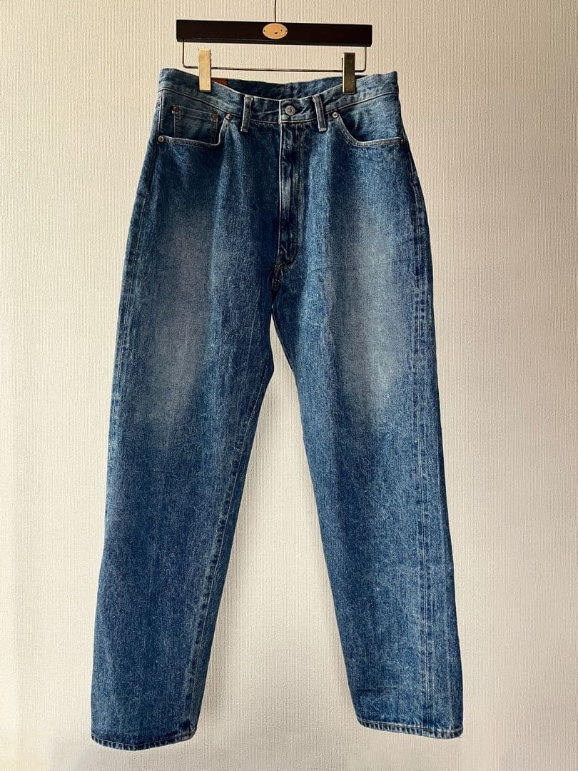 30 キャプテンサンシャイン 5P Zipper Front Denim