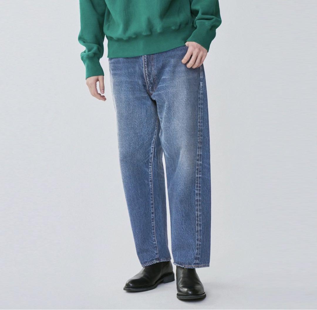 30 キャプテンサンシャイン 5P Zipper Front Denim