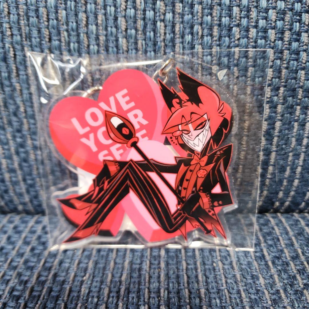 ハズビンホテル アラスター アクリルキーホルダー バレンタイン アクキー