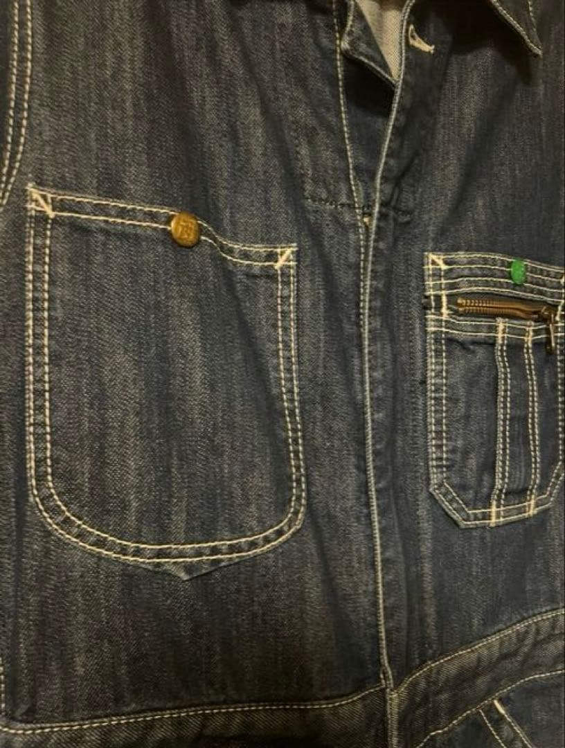 リー LEE 全農 コラボ デニム つなぎ ジャンプスーツ オールインワン