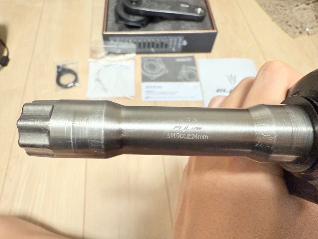 エライリー　ELILEE X320 165mm パワーメータークランク