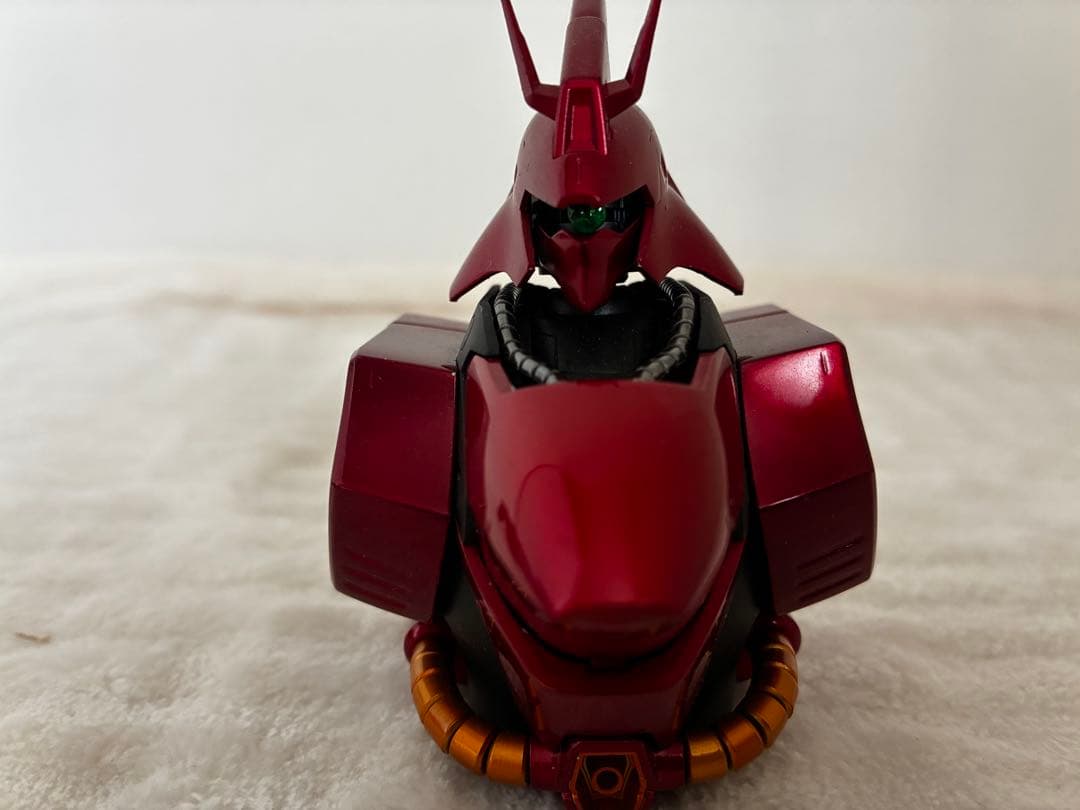 MG サザビー 塗装済み完成品 メタリックレッド 傷あり 本体のみ