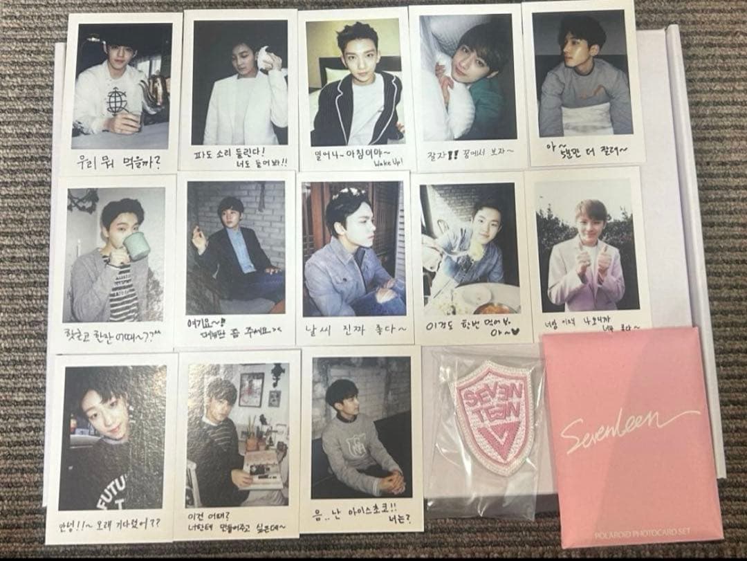 SEVENTEEN CARAT 1th トレカセット ワッペン付き