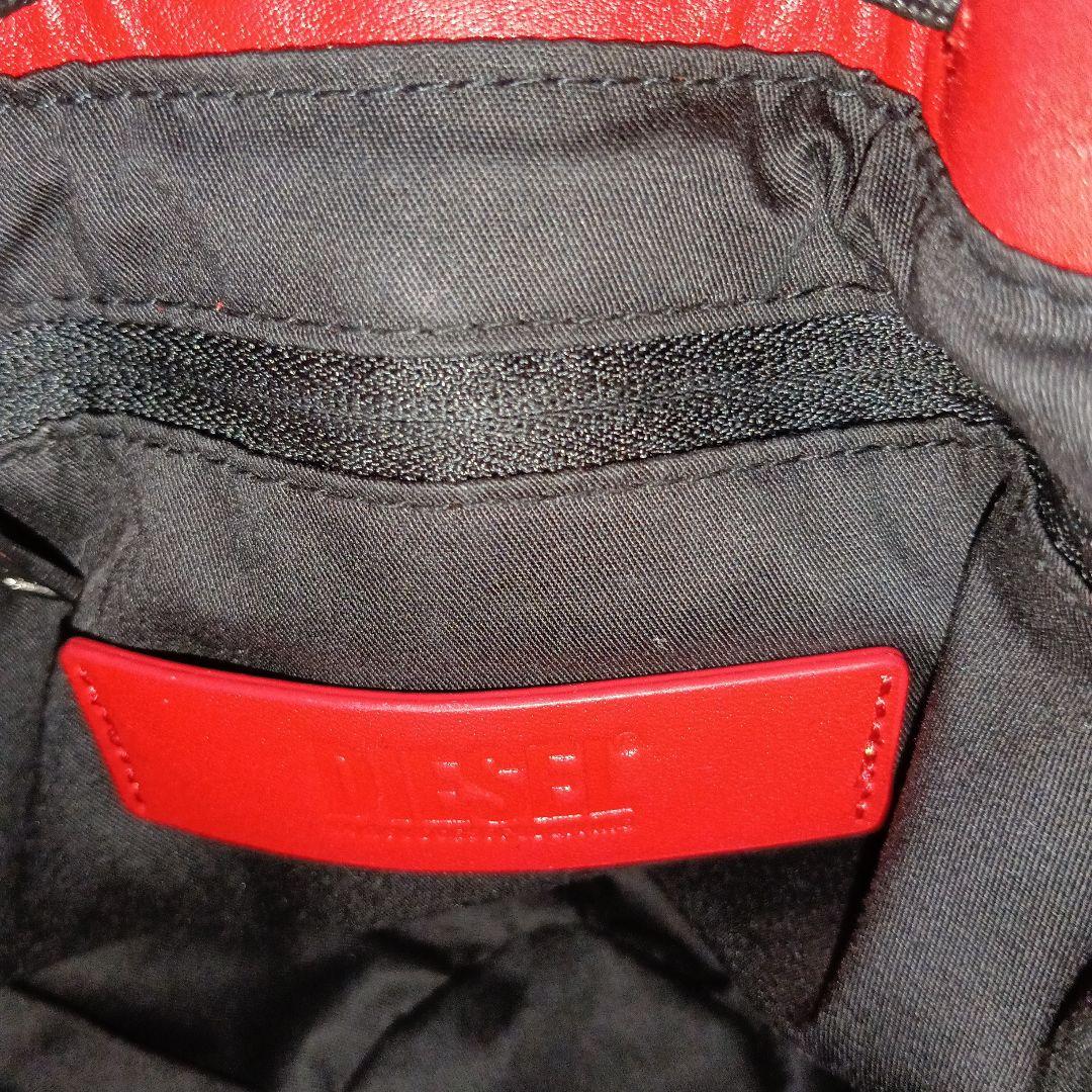 DIESELディーゼル巾着ハンドバッグ