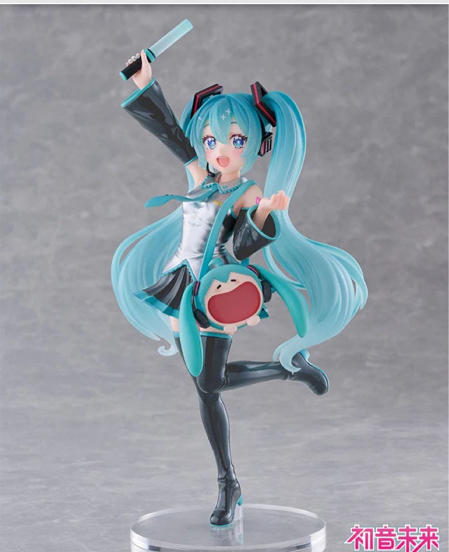 FURYU TENITOL 初音ミク UWA ふわふわ可愛い笑顔バッグ