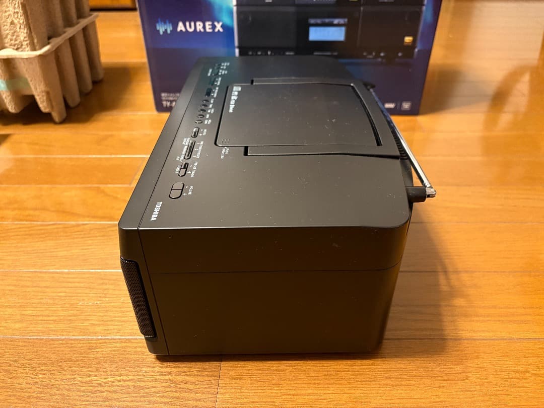 AUREX CDラジカセ TY-AK21 2025年9月購入 3年長期保証付き