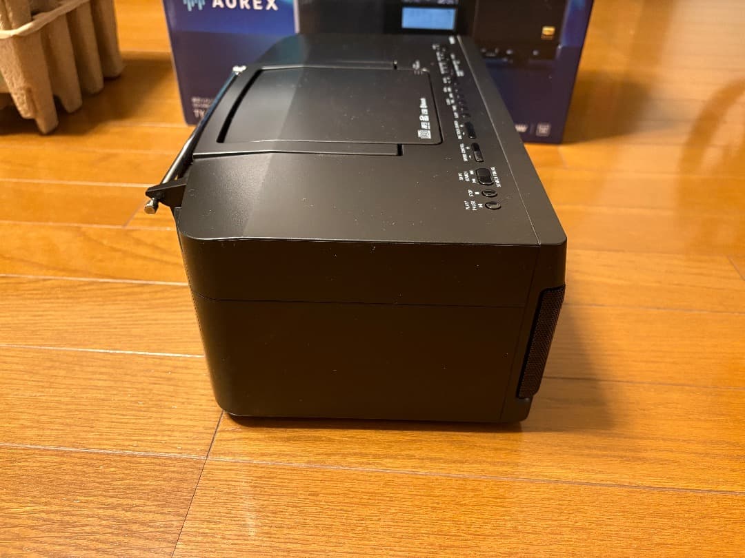 AUREX CDラジカセ TY-AK21 2025年9月購入 3年長期保証付き