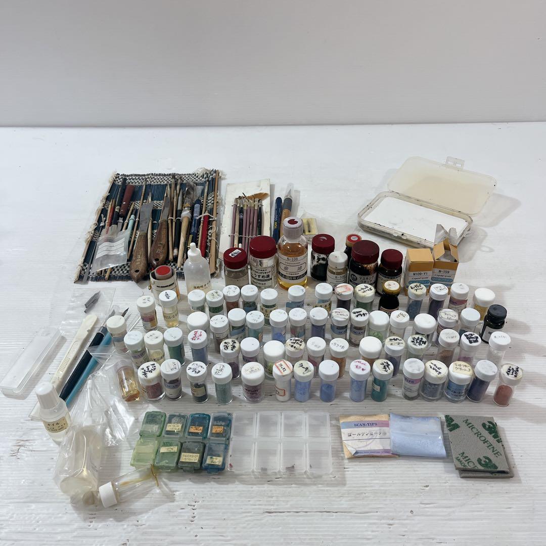 アートキルン　電気窯　SV1 陶芸　ハンドメイド　ガラス細工　色入れセット！