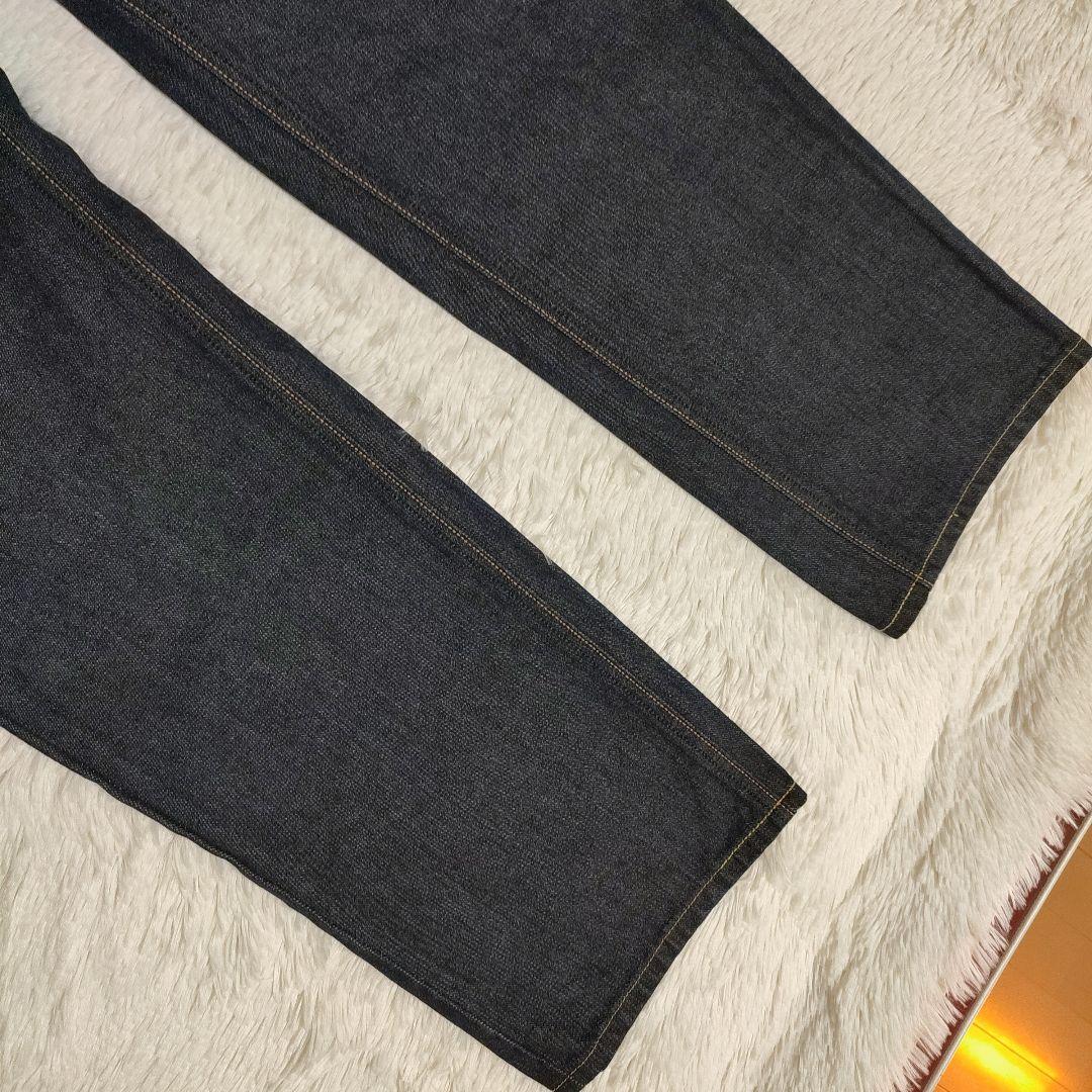 美品 Lee W34 101Z LM8101 ストレートデニム 日本製 濃紺