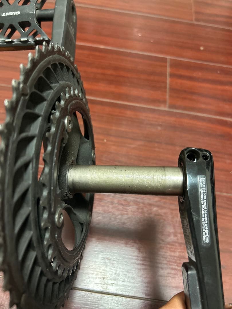 SHIMANO 105 GIANTパワーメーター52-36T 170mm