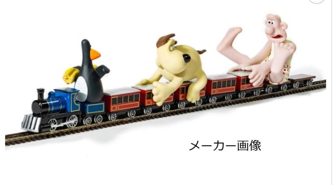 【新品未開封】ウォレスとグルミット 邦題「ペンギンに気をつけろ!」トレインセット