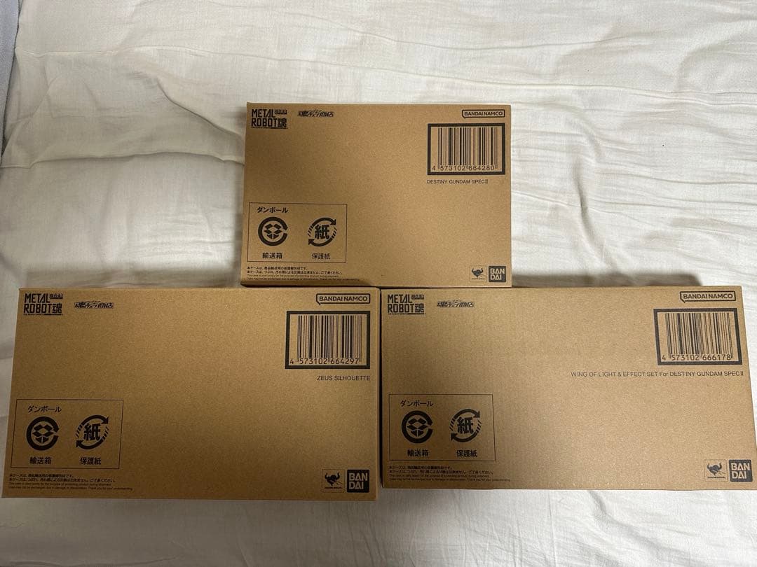 L ROBOT魂 ストフリ弐式、インジャ弐式、ディスティニー弐式、各フル