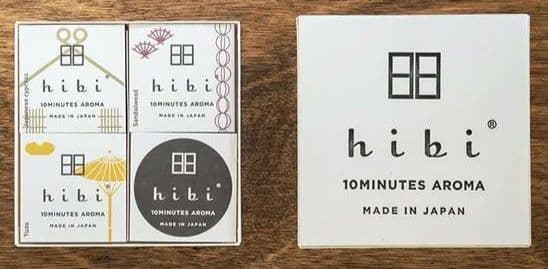 【HiBi ヒビ】3種類詰合 (桧・白檀・柚子)　ギフトボックス２個