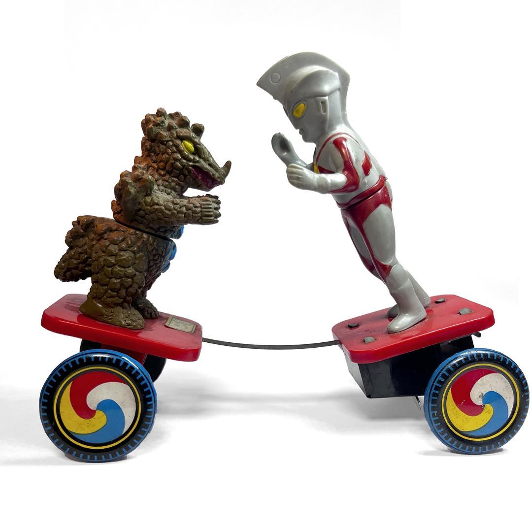 怪獣大決斗 ウルトラマン A エース ベロクロン ブルマァク ソフビ 美品