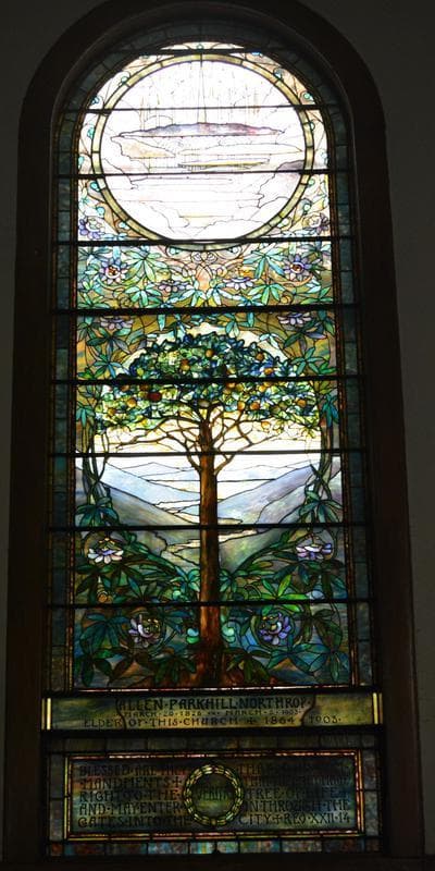 ルイスCティファニー ステンドグラスTree of Lifeグラスマスターズ社