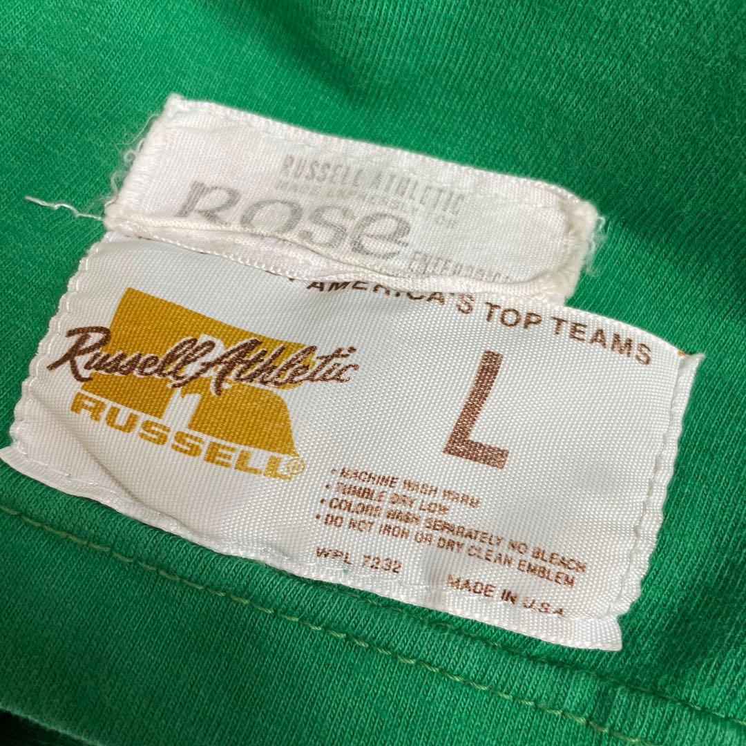 Russell southern◼️70sビンテージ金タグ◼️フットボールTシャツ