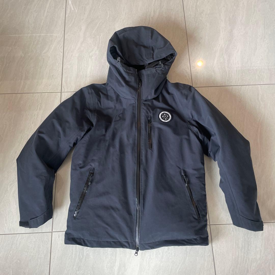 ルースイソンブラ 中綿ジャケット　ブラック　Lサイズ　厚手