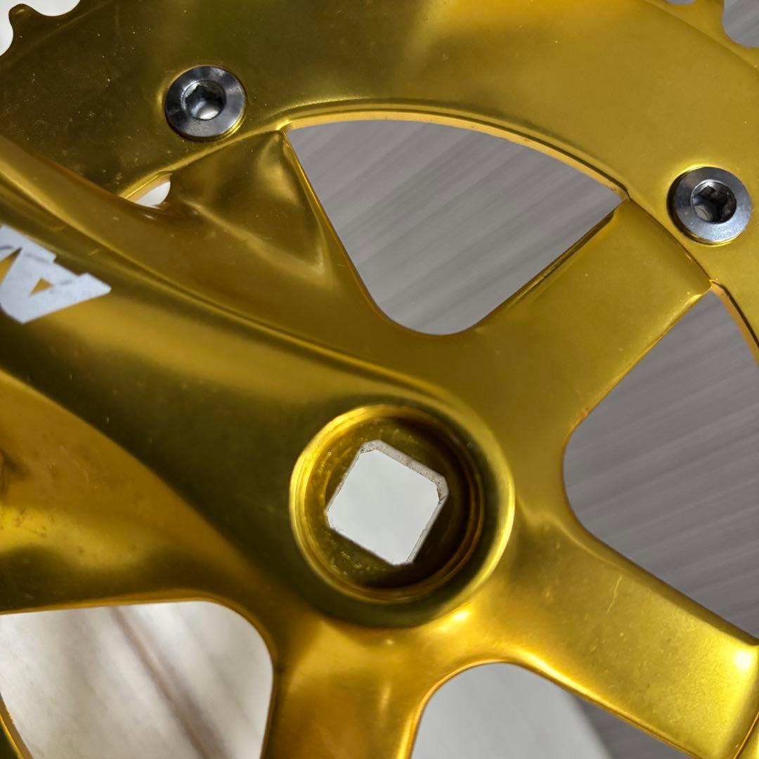 【希少モデル】ANDEL RSC1 クランクセット ゴールド 46T 170mm