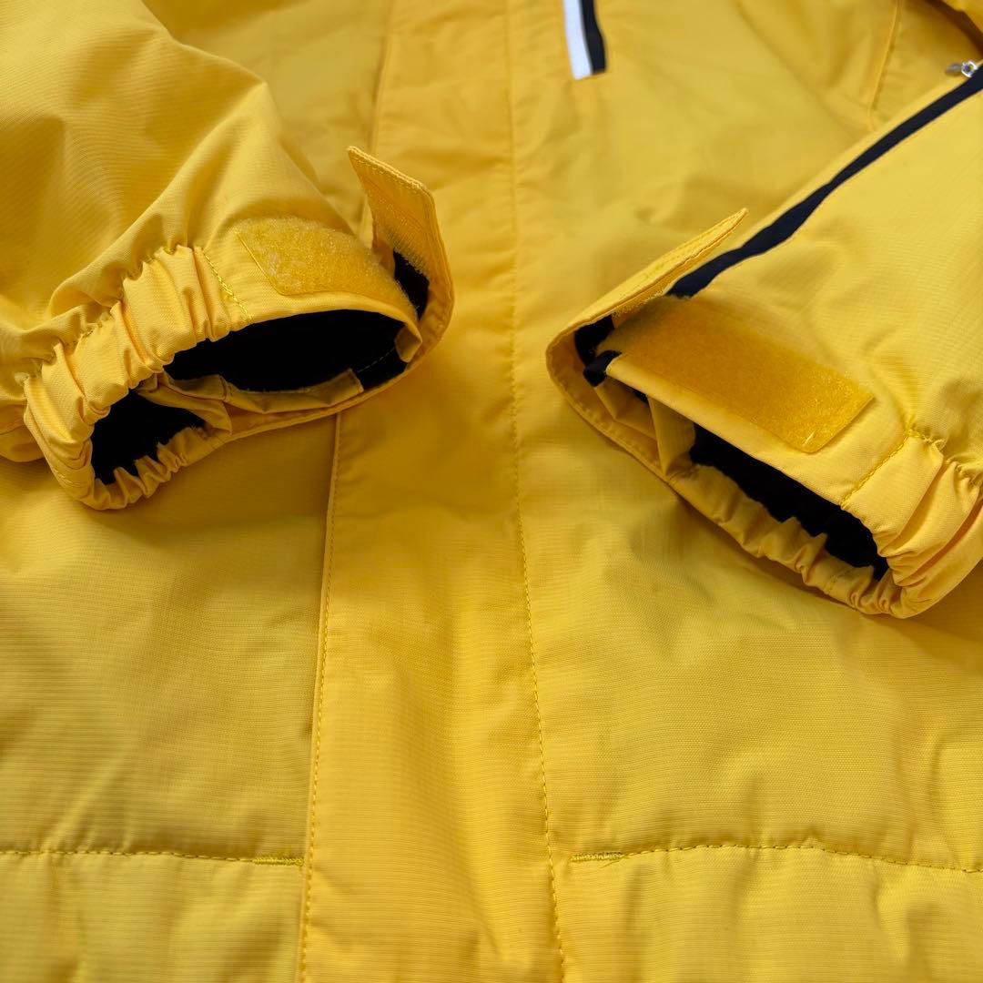 DESCENTEデサント　メンズスキーウェア上下　M イエロー　グレー