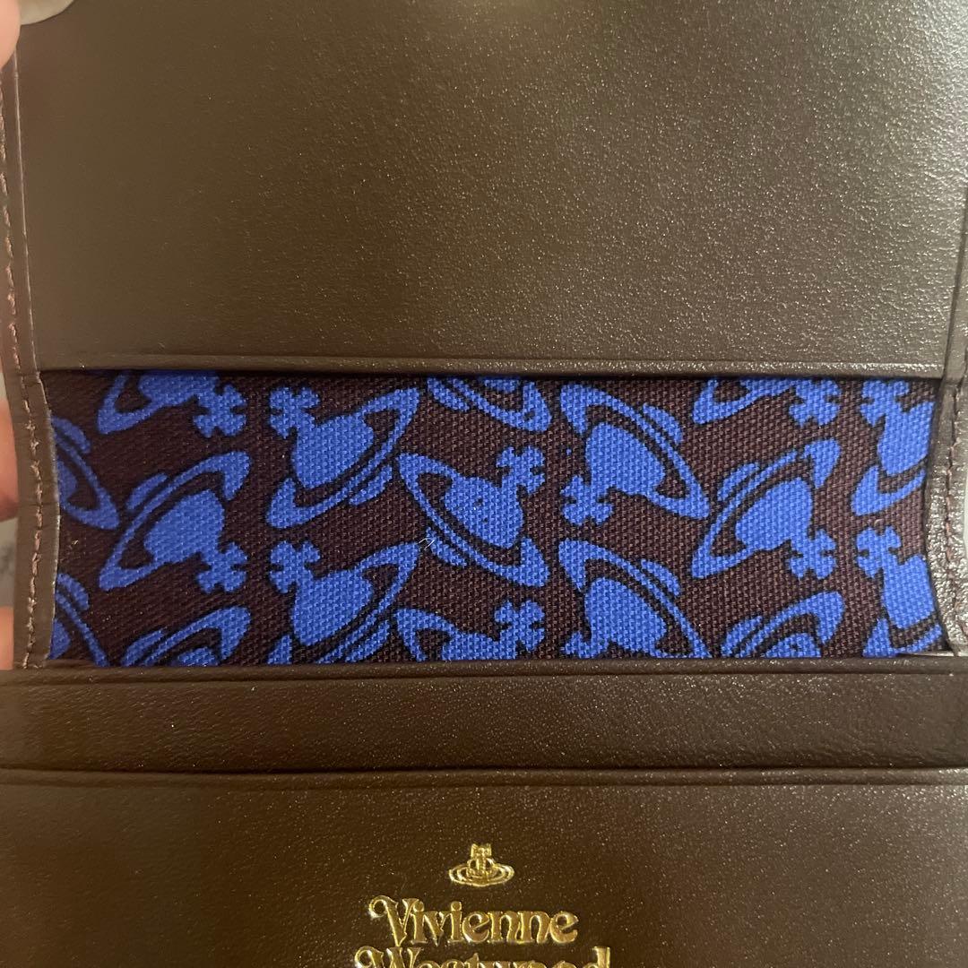 【未使用×箱あり】ヴィヴィアンウエストウッド 名刺入れ／ブラウン／レディース向け