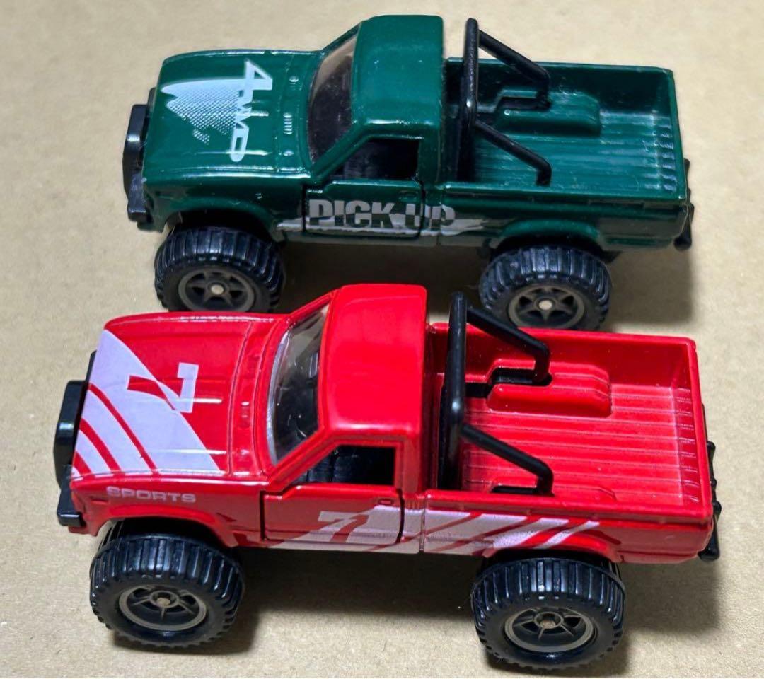 トミカ トヨタ ハイラックス4WD 4台セット