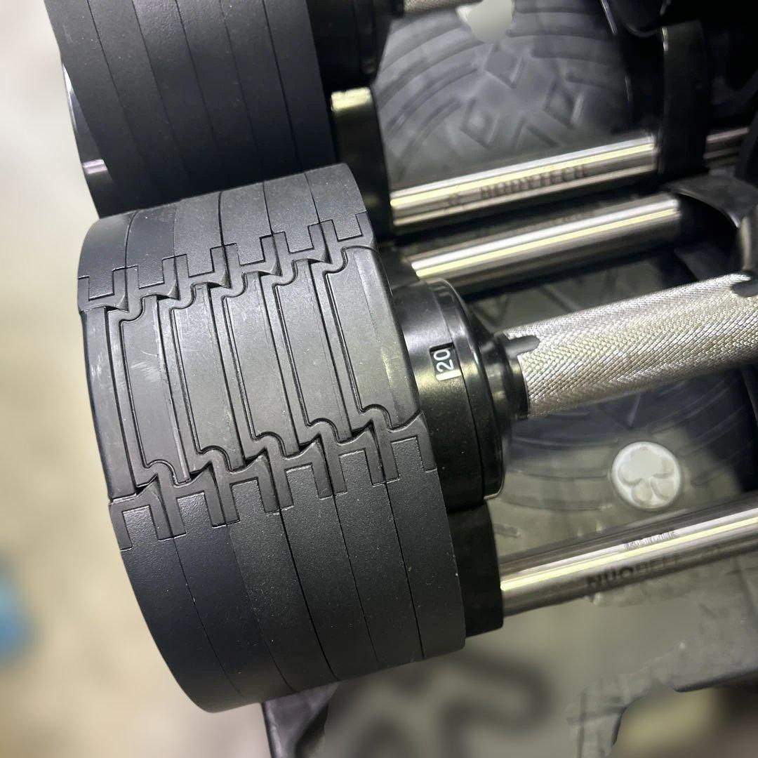 6455 ボディテック フレックスベル ダンベル 20kg×2 NUOBELL