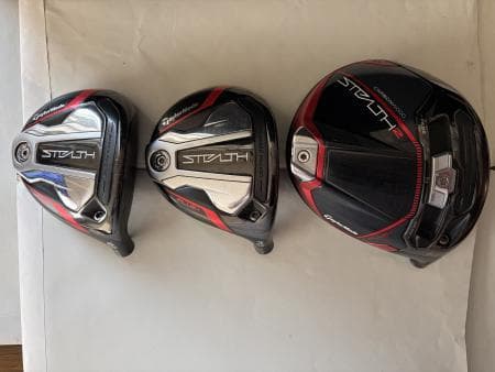 テーラーメイド STEALTH2 1W／STEALTH 3W／5W セット